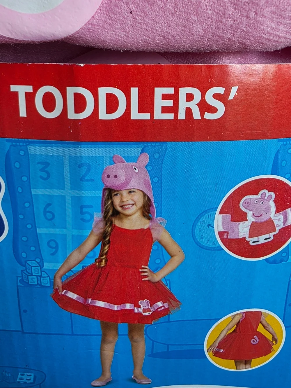 New Toddler girl 2t Classic Peppa Pig Peppa Tutu Halloween Costume Cosplay dress